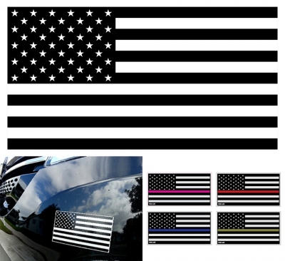 Tactical American Flag Decal